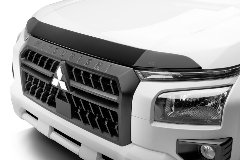 Mitsubishi Triton Hood Deflector - Husky Liners - Aeroskin - Smoke - `24-`25